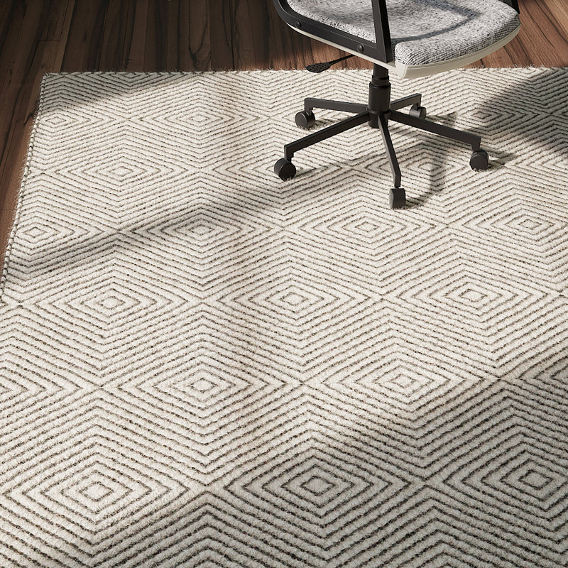 Marcelo HandTufted Wool/Cotton Ivory Area Rug & Reviews AllModern